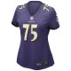 Women's Baltimore Ravens Jonathan Ogden Nike Purple Game Retired Player Jersey