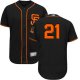 San Francisco Giants #21 Stephen Vogt Black Flexbase Collection Alternate Stitched MLB Jersey