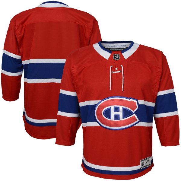 Youth Montreal Canadiens Red Home Premier Jersey