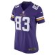 Women's Minnesota Vikings Jalen Nailor Nike Purple Game Player Jersey