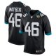 Men's Jacksonville Jaguars Ross Matiscik Nike Black Game Jersey