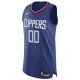 Men's LA Clippers Nike Blue 2020/21 Custom Jersey - Icon Edition