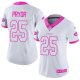 Nike New York Jets #25 Calvin Pryor White/Pink Women's Stitched NFL Limited Rush Fashion Jersey