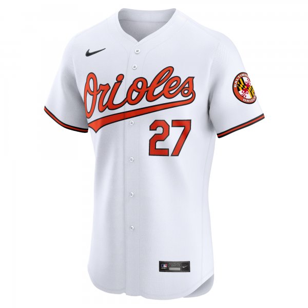 Men's Baltimore Orioles James McCann Nike White Home Elite Player Jersey