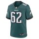 Men's Philadelphia Eagles Jason Kelce Nike Midnight Green Team Game Jersey