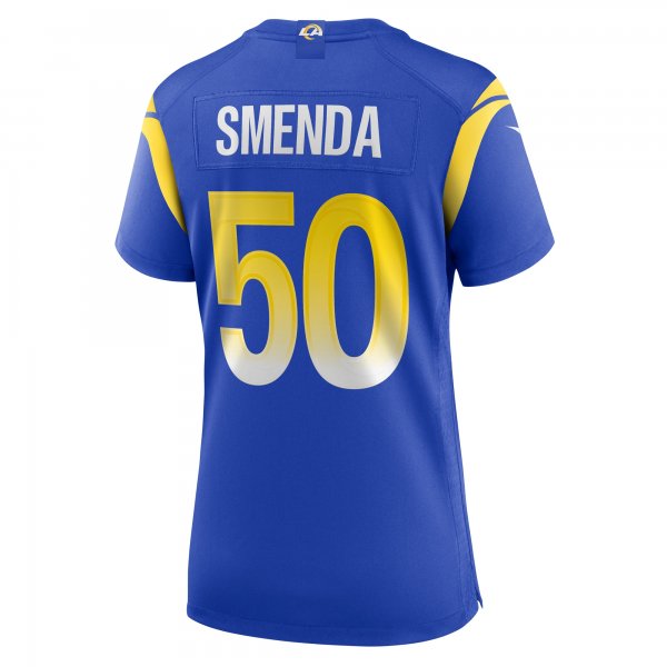 Women's Los Angeles Rams Ryan Smenda Nike Royal Home Game Jersey