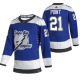 Men's Tampa Bay Lightning Brayden Point 2021 Reverse Retro Blue Jersey