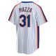 Men's New York Mets Mike Piazza Nike White Home Cooperstown Collection Player Jersey