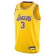 Youth Los Angeles Lakers Anthony Davis Nike Gold Swingman Jersey - Icon Edition