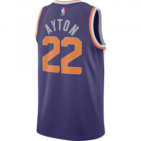 Phoenix Suns Deandre Ayton Nike Purple 2020/21 Swingman Player Jersey - Icon Edition