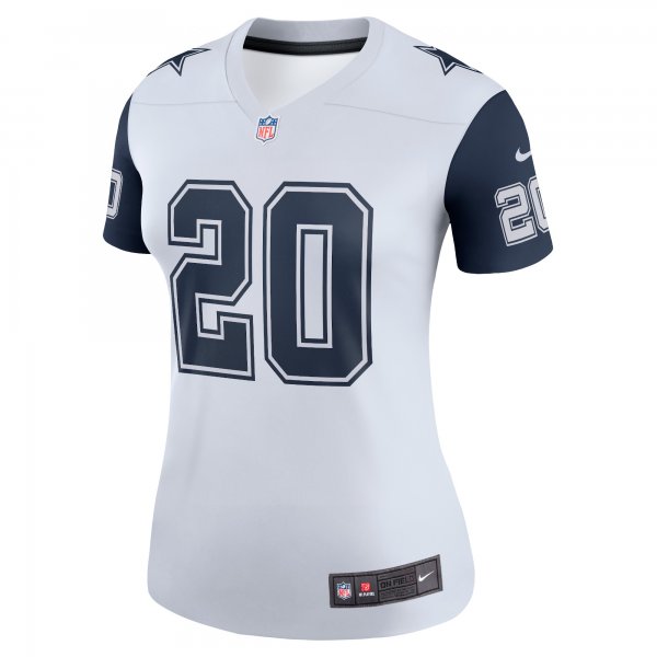 Women's Dallas Cowboys Tony Pollard Nike White Alternate Legend Jersey