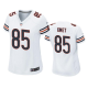 Women's Chicago Bears #85 Cole Kmet White Alternate Game NFL Jersey