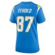 Women's Los Angeles Chargers Simi Fehoko Nike  Powder Blue  Game Jersey