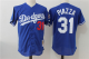 Men's Los Angeles Dodgers #31 Mike Piazza Rayal Blue Cool Base Baseball Jersey