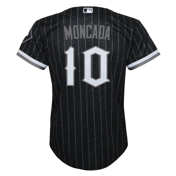 Youth Chicago White Sox Yoan Moncada Nike Black City Connect Replica Player Jersey