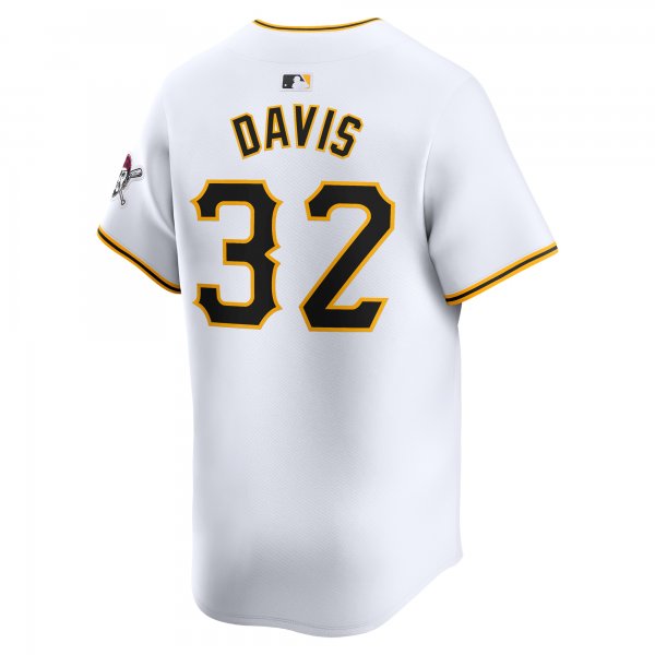 Men's Pittsburgh Pirates Henry Davis Nike White Home Limited Player Jersey