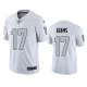 Youth Las Vegas Raiders #17 Davante Adams White Color Rush Limited Jersey