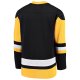 Youth Pittsburgh Penguins Fanatics Black Home Replica Blank Jersey