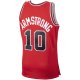 Men's Chicago Bulls B. J. Armstrong Mitchell & Ness Red 2001/02 Hardwood Classics Swingman Jersey