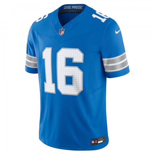 Men's Detroit Lions Jared Goff Nike Blue Vapor F.U.S.E. Limited Jersey