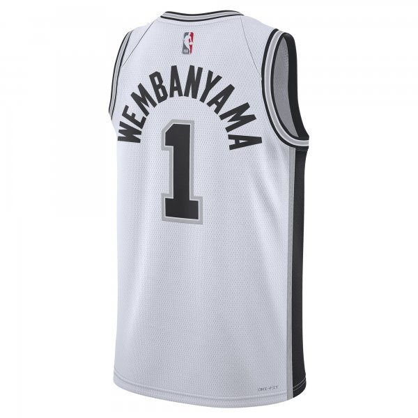 Unisex San Antonio Spurs Victor Wembanyama Nike White Swingman Jersey - Association Edition