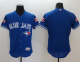 Toronto Blue Jays Blank Blue Fashion Stars And Stripes Flexbase Stitched MLB Jersey