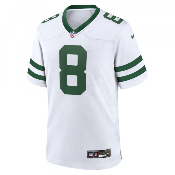 Men's New York Jets Aaron Rodgers Nike Legacy White Player Game Jersey