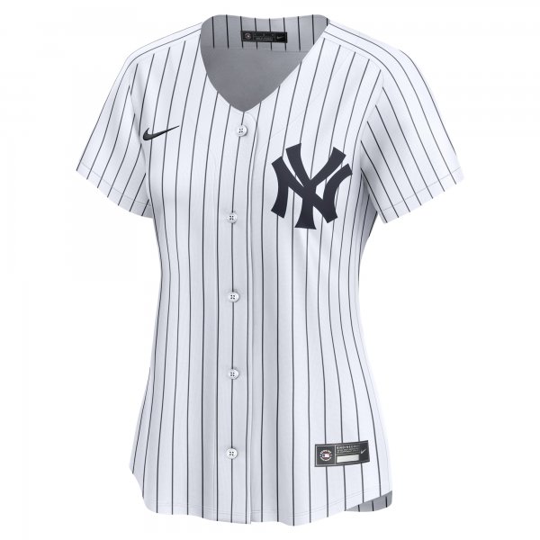 Women's New York Yankees Nike White Home Limited Custom Jersey