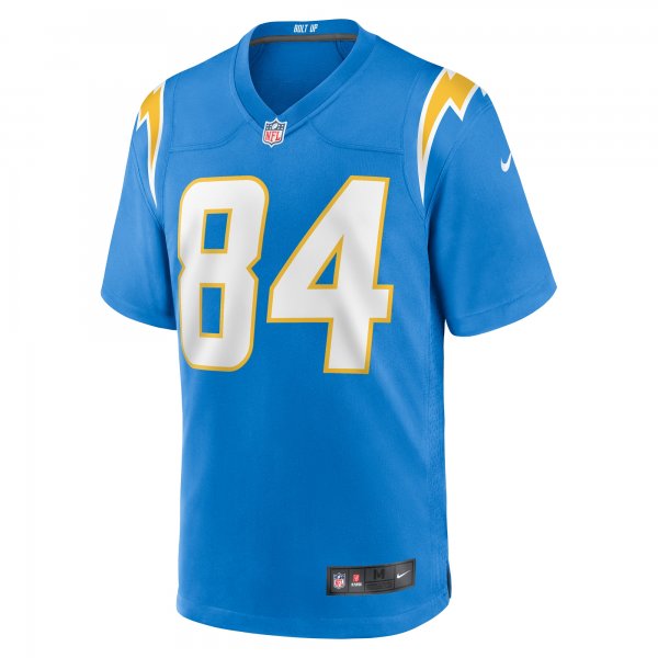 Men's Los Angeles Chargers Stone Smartt Nike  Powder Blue Team Game Jersey