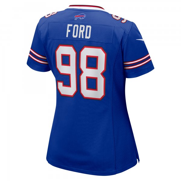 Women's Buffalo Bills Poona Ford Nike Royal Home Game Jersey