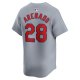 Men's St. Louis Cardinals Nolan Arenado Nike Gray Away Limited Player Jersey