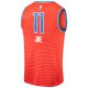 Men's Oklahoma City Thunder Isaiah Joe Fanatics Orange Fast Break Replica Player Jersey - Statement Edition