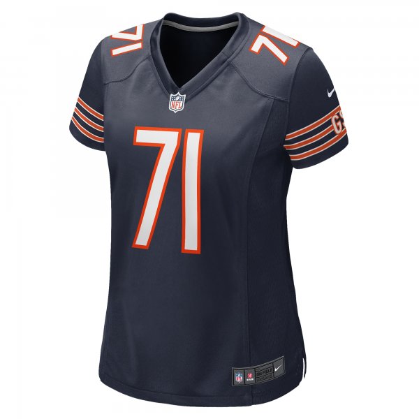 Women's Chicago Bears Ryan Bates Nike  Navy  Game Jersey