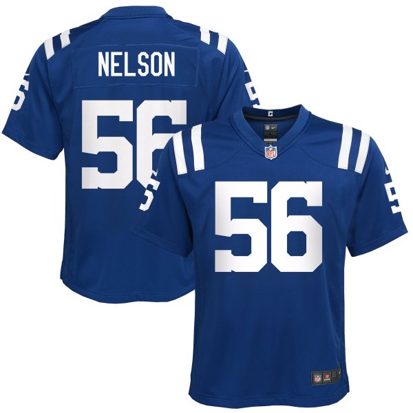 Youth Indianapolis Colts Quenton Nelson Nike Royal Game Jersey