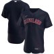 Men's Nike Cleveland Indians Blank Navy Alternate 2020 Logo Team MLB Jersey