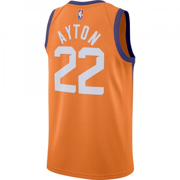 Men's Phoenix Suns Deandre Ayton Jordan Brand Orange 2020/21 Swingman Jersey - Statement Edition