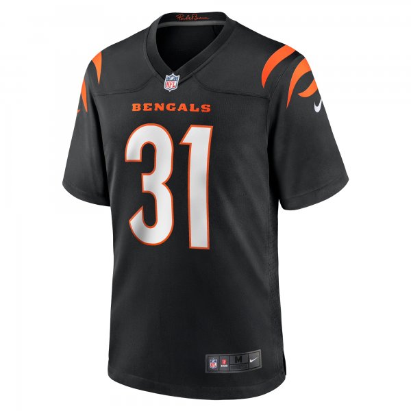 Men's Cincinnati Bengals Ickey Woods Nike Black Retired Player Game Jersey