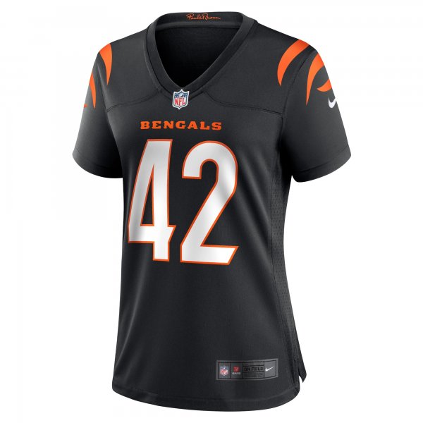 Women's Cincinnati Bengals Allan George Nike Black Game Player Jersey