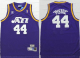 Men's Utah Jazz #44 Pete Maravich Purple "Pistol" Soul Swingman Stitched NBA Jersey