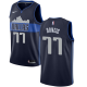 Nike Dallas Mavericks #77 Luka Doncic Navy Women's NBA Swingman Statement Edition Jersey