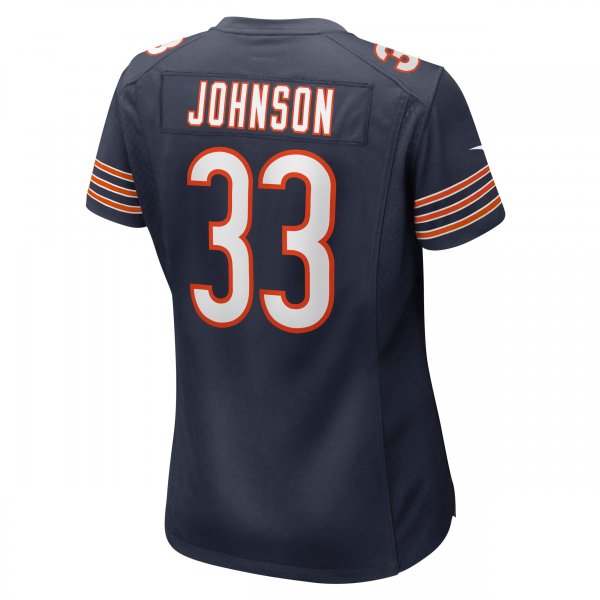 Women's Chicago Bears Jaylon Johnson Nike Navy Game Jersey