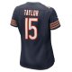 Women's Chicago Bears Trent Taylor Nike  Navy Team Game Jersey