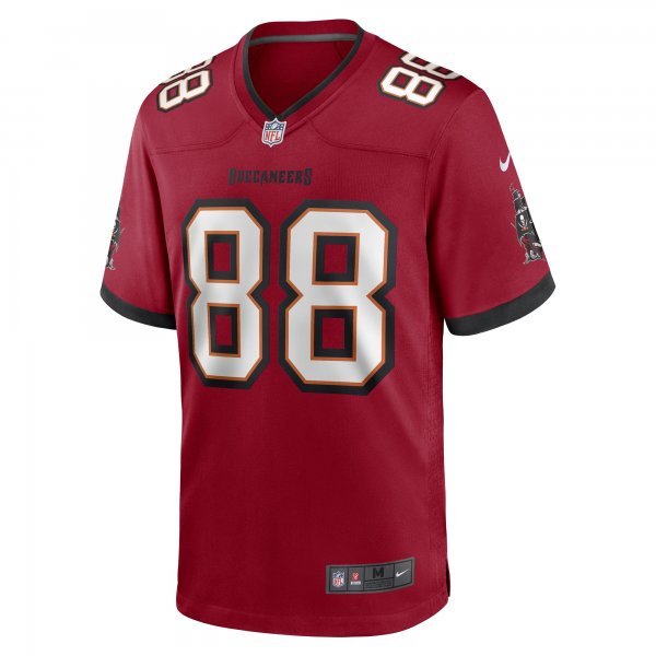 Men's Tampa Bay Buccaneers Cade Otton Nike Red Game Player Jersey