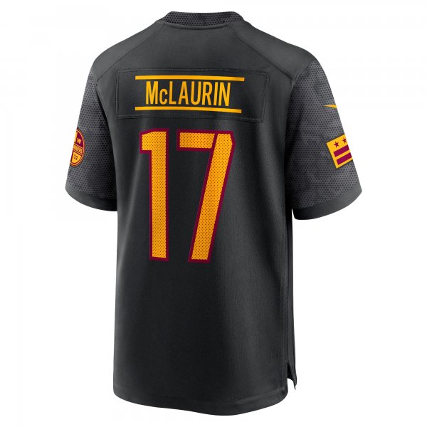 Youth Washington Commanders Terry McLaurin Nike Black Game Jersey