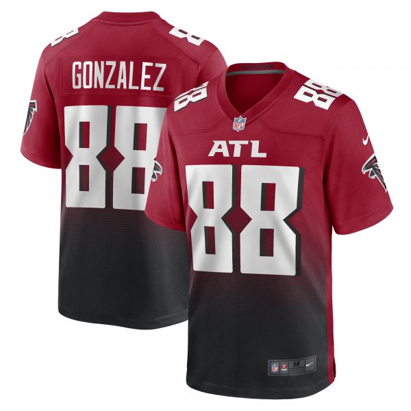 Men's Atlanta Falcons Tony Gonzalez Nike Red Retired Player Alternate Game Jersey