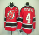 New Jersey Devils #4 Scott Stevens Red Home Stitched NHL Jersey