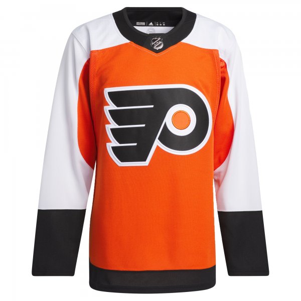 Men's Philadelphia Flyers  adidas Burnt Orange Home Primegreen Jersey