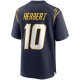 Men's Los Angeles Chargers Justin Herbert Nike Navy Alternate Game Jersey