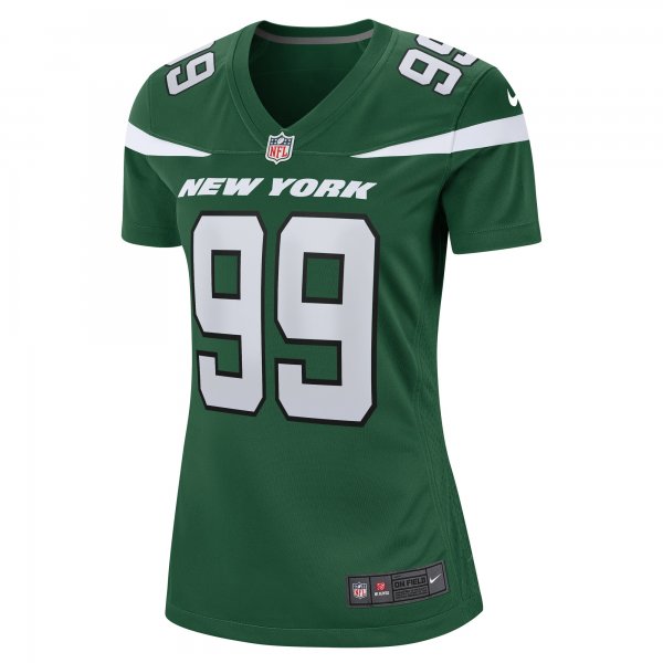 Women's New York Jets Will McDonald IV Nike Gotham Green  Game Jersey