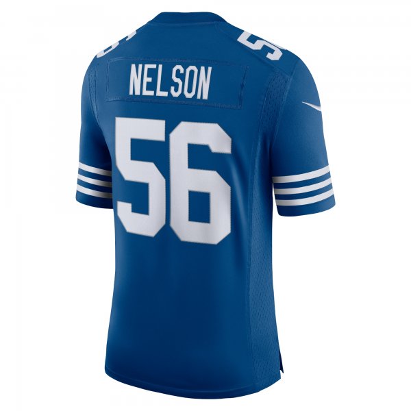 Men's Indianapolis Colts Quenton Nelson Nike Royal Alternate Vapor Limited Jersey